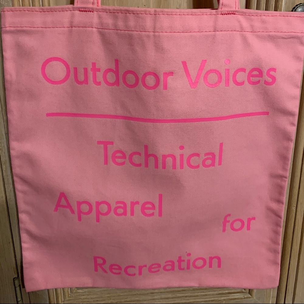 Outdoor Voices Pink Los Angeles Tote